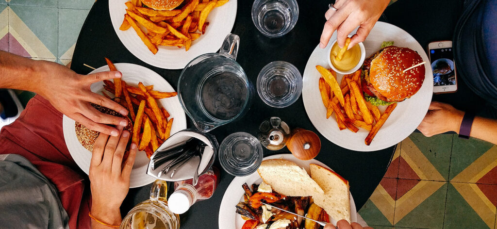 Restaurant owner reviewing financial benchmarks 2025